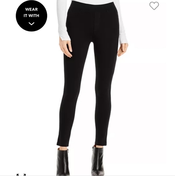 SANCTUARY Pull On Ponte Knit Slim Stretch Jegging Pants Women's Size M Black - Picture 15 of 16